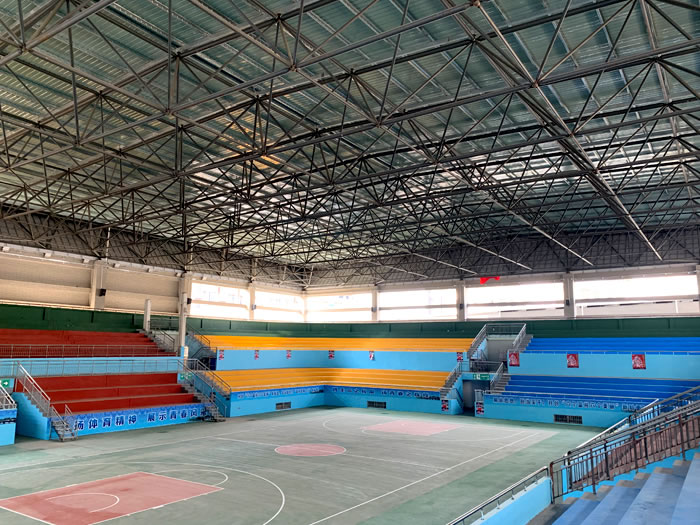 房山富川体育馆网架